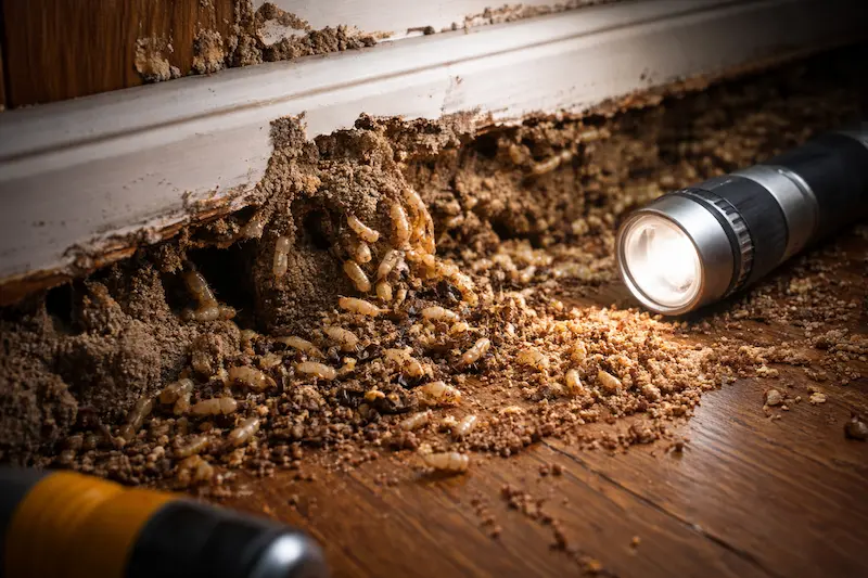 termites plaintes maison